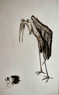 Richard M&uuml;ller
(1874-1954),Das alte Thema in M&uuml;llers surrealistische Bildsprache &uuml;bersetzt,Old topic
translated in M&uuml;llers symbolistic image language